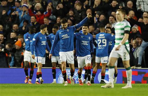 Rangers v Celtic .